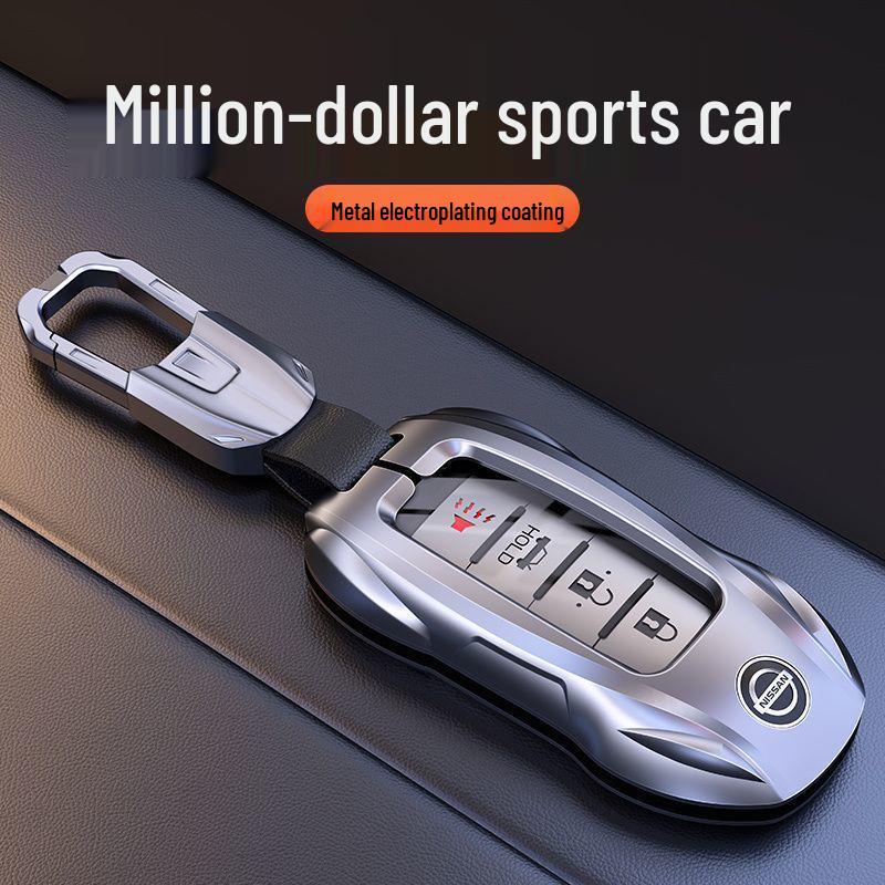 Nissan 14th Gen Sylphy Car Key Cover for Qashqai, Teana, X-Trail, Tiida, Murano, Terra - Model N7.