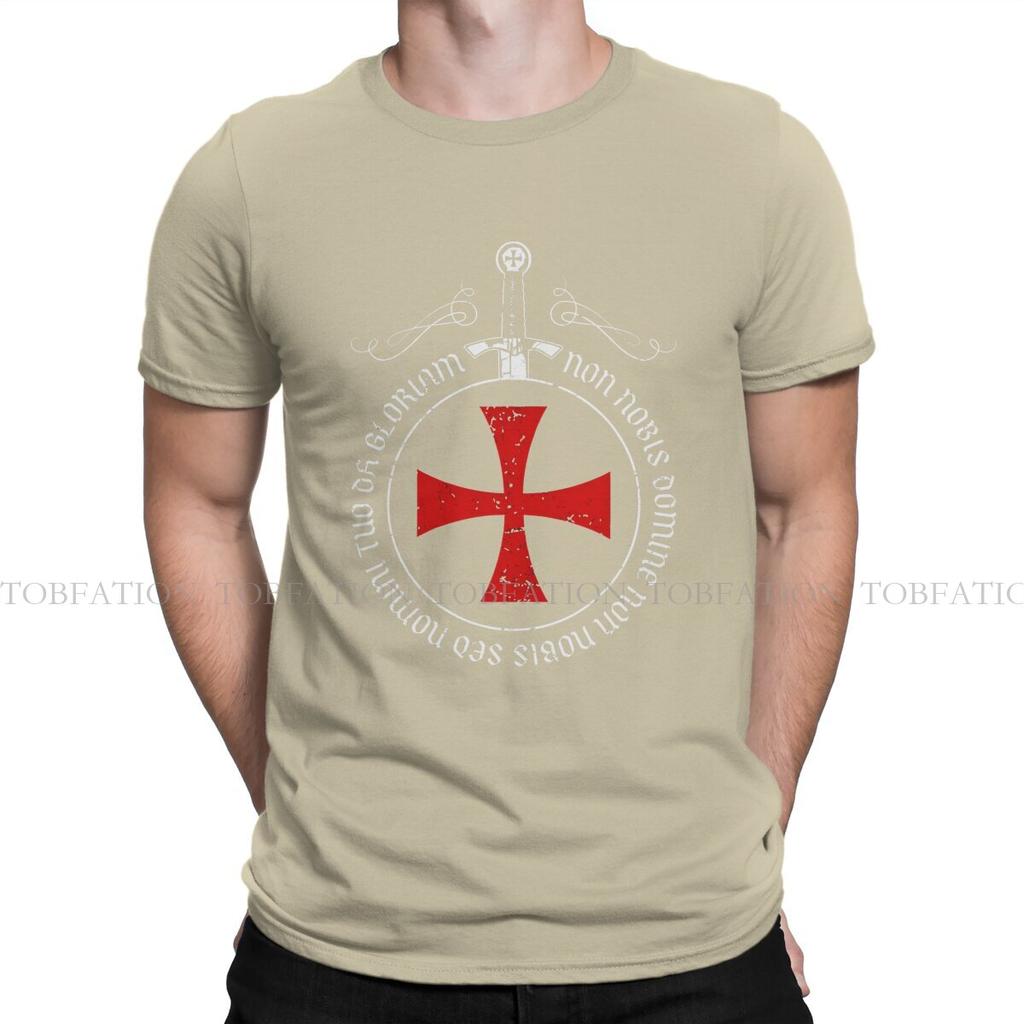 Crusades Crusader Hip Hop TShirt Knights Templar Leisure T Shirt Summer Stuff For Adult