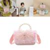 Stylish And Cute Girls Handbag Fashionable Children's Crossbody Bag With Bow Design