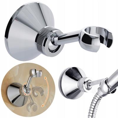 Adjustable Metal Shower Head Wall Bracket, Chrome