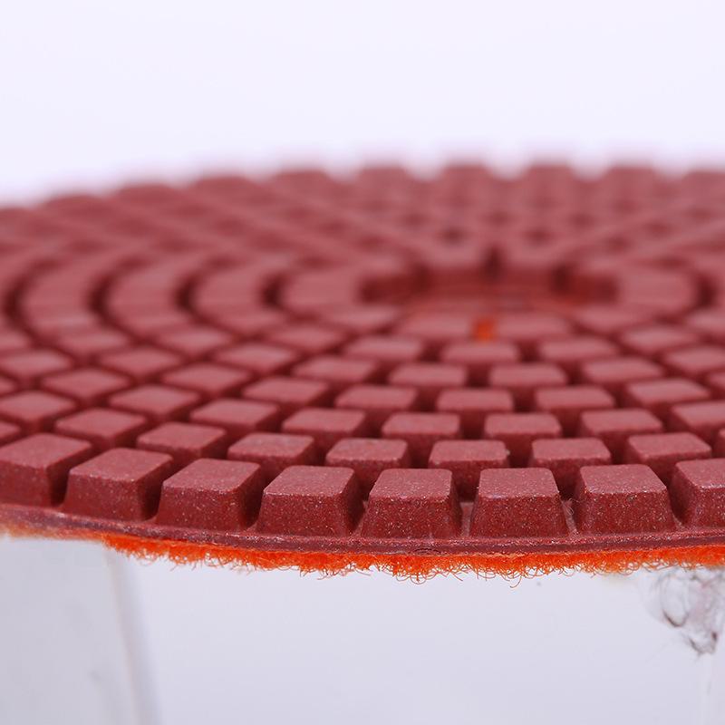 Stone & Tile Polishing Sheets for Angle Grinders, 80-100mm, Ideal for Marble and Granite Renovation.