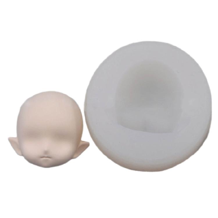 Baby Head Mould Clay Resin Mould for Making Cake Fondant Decorations