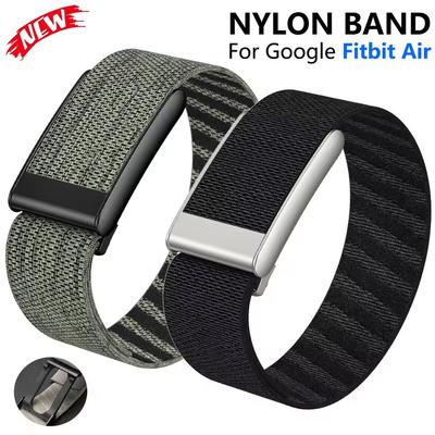 NEW Nylon Loop Strap for Google Fitbit Air Sport Stretchy Watch Bracelet Soft Breathable Wristband for Women Men