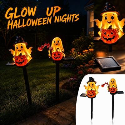 Halloween Stake Lights for Outdoor Yard and Garden Decoration