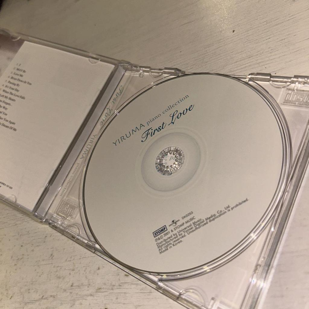 [USED] (794) Import YIRUMA First Love Piano Collection CD