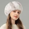 Temperament Age Reducing Mink Beret Women's Winter Versatile Mink Hat Warm Mink Mink Fur Hat Bud Hat