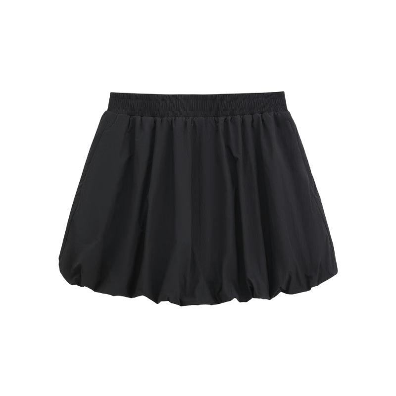 Women s Elastic Waist Pleated Skirt 160/66A