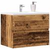 VidaXL Bathroom Cabinet Old Wood Engineered Wood, Bathroom Vanity Cabinet, Vanity Unit, 856243