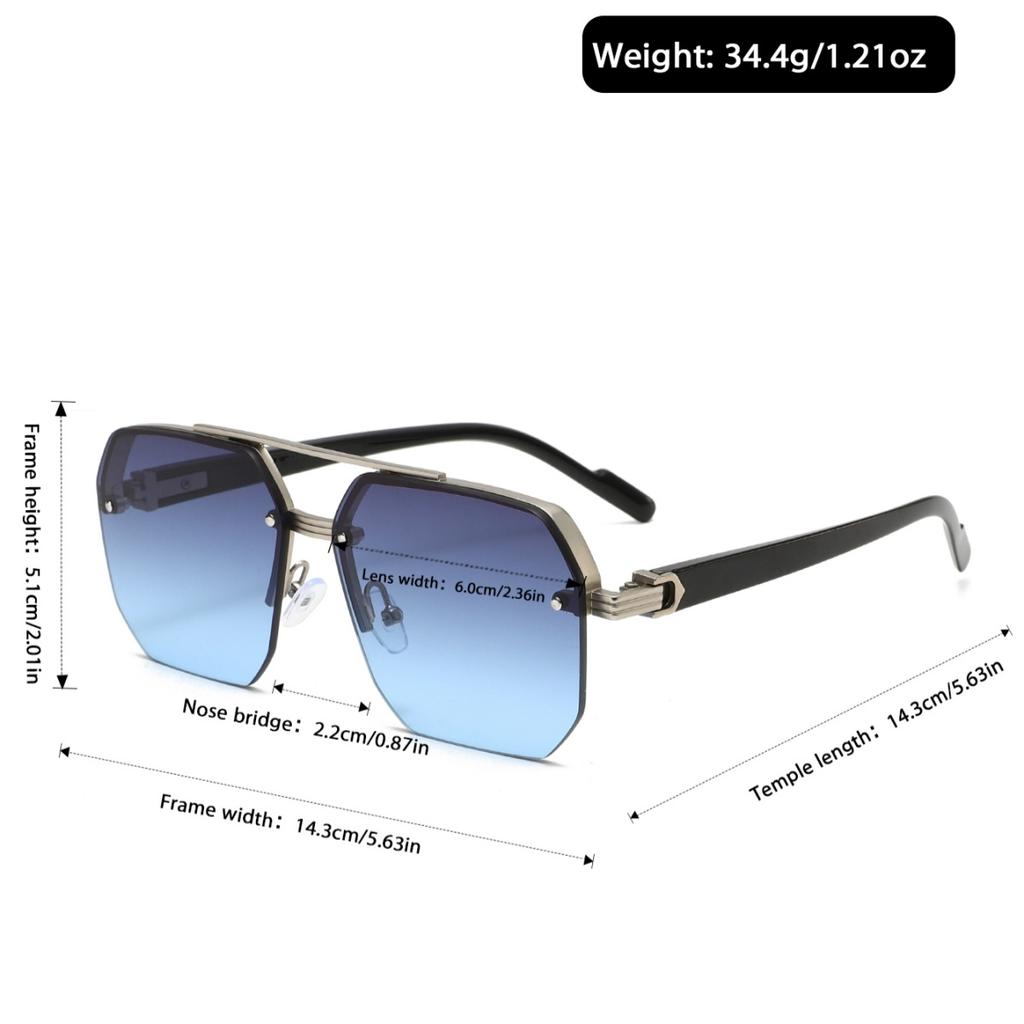 European and American Retro Style Men's and Women's Fashionable Sunglasses Trend Versatile Summer Sun Shading and UV Protection