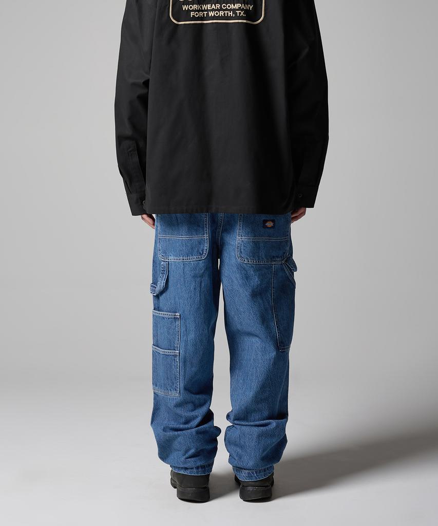 Dickies Loose Fit Carpenter Utility Denim Pants Medium Blue