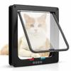 Cat Flap - Sailnovo - Sl-5021 - Magnetic - Black - Size Xl