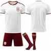 Camisa da Espanha com Logo bordado Camisa da Copa do Mundo de 2026 Versão do Fã mesmo estilo Camisa de Futebol