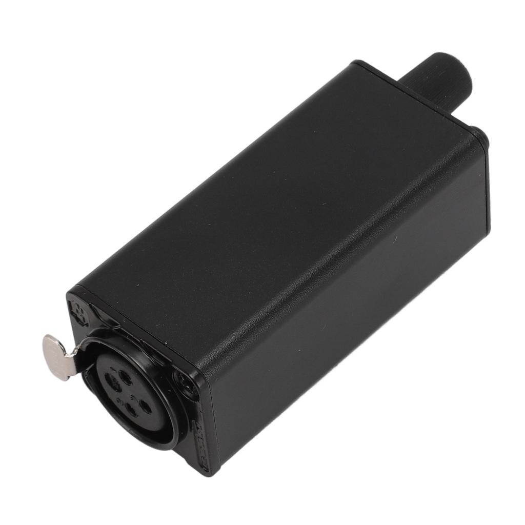 Monitor Amplifier Precise Volume Control XLR Input 3.5mm Stereo Jack with Waist Clip for Drummer Keyboardist