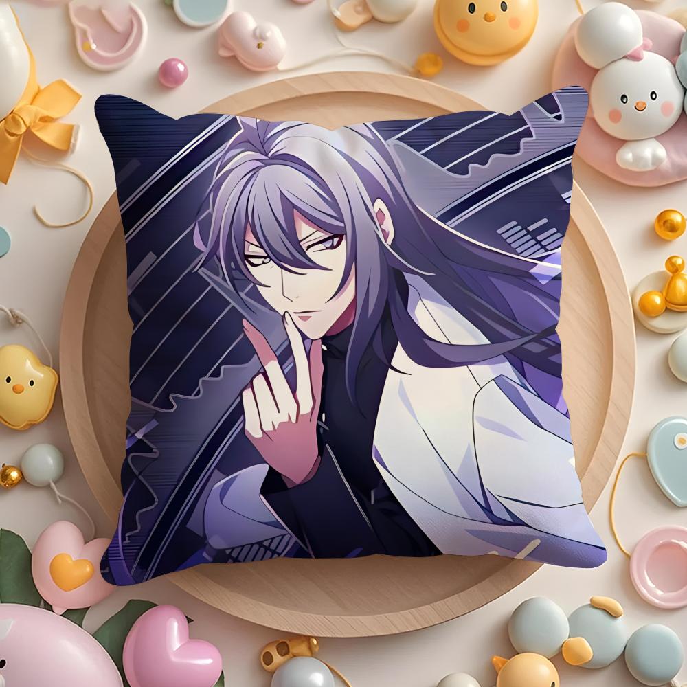 H-Hypnosis Mic cartoon Cushion Cover Home & Car Multi-Scene Pillow Cover - Reversible, Soft & Durable for Daily Use