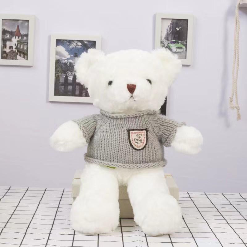 Cute Sweater Bear Plush Toy Doll Teddy Bear Doll Birthday Gift