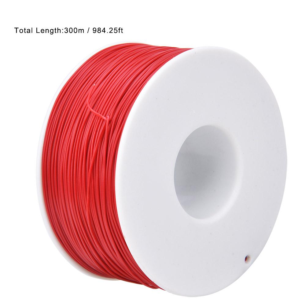 Red OK Wire Printed Circuit Board Repairing Anti Oxidation 30AWG Wrapping Jumper Wire 300m