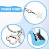 Guitar Keychain Pendant, Love Keyring Year Hanging Music Chain for Women Men Wallet Christmas