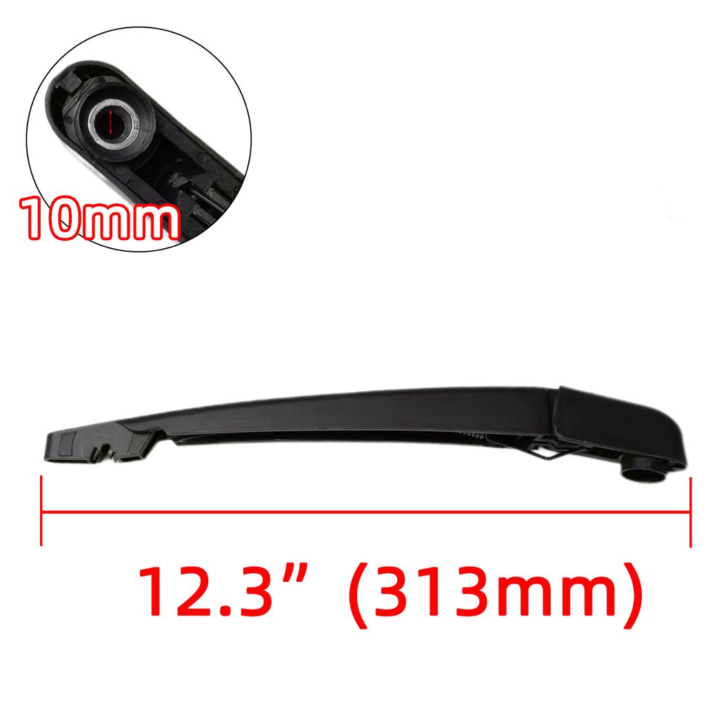 Rear Wiper Blade & Arm Set Kit For Peugeot 3008 2009-2016 Windshield Windscreen Rear Window