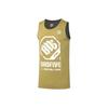 Classic 3+1 League Game Basketball Vest Men Tops Milk-Candy-Yellow AAYQ007-4
