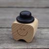 Kids' Wooden Tooth Fairy Box - Solid Wood Keepsake for Lost Teeth