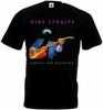 Dire Straits Money For Nothing Basic Black Rare Design Black T Shirt