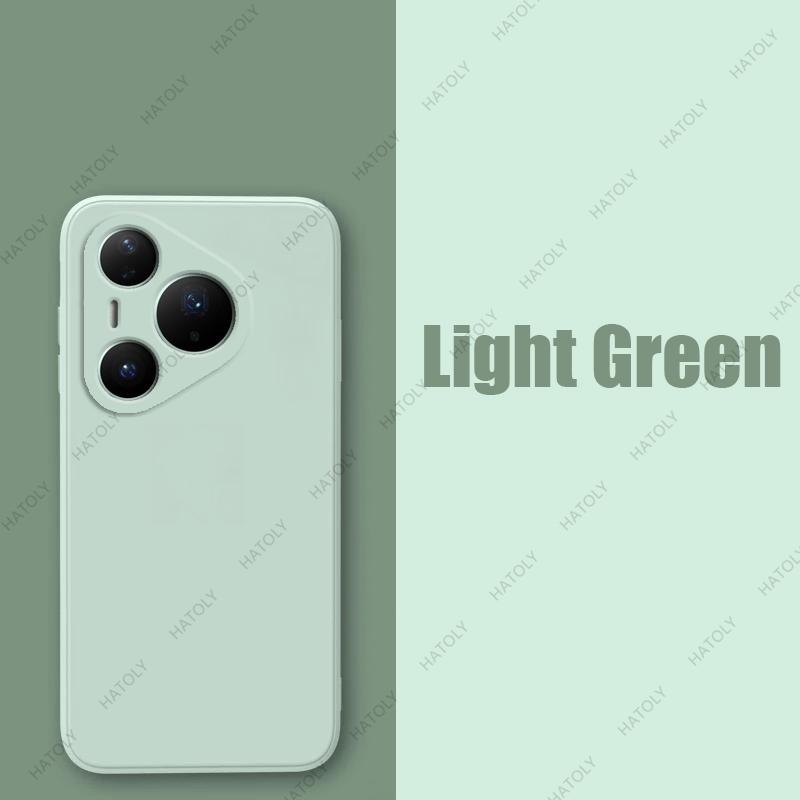 Liquid Silicone For Huawei Pura 80 Ultra case For Huawei Pura 80 Pro Cover TPU Shockproof Protective Case For Huawei Pura 80 Pro