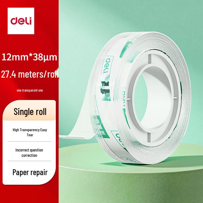 Deli Transparent Stationery Tape