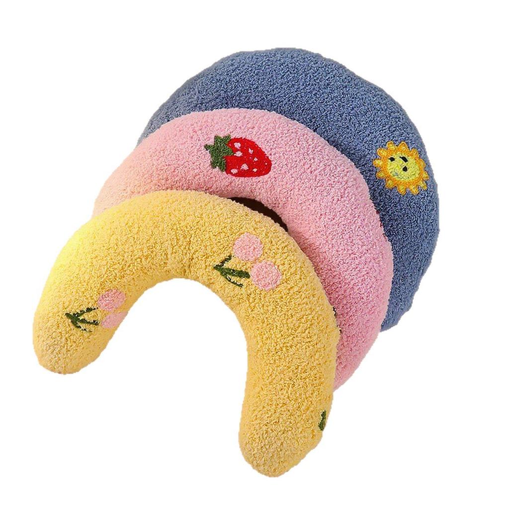 U-Shape Pet Pillow for Cats & Dogs - Neck Support & Backrest