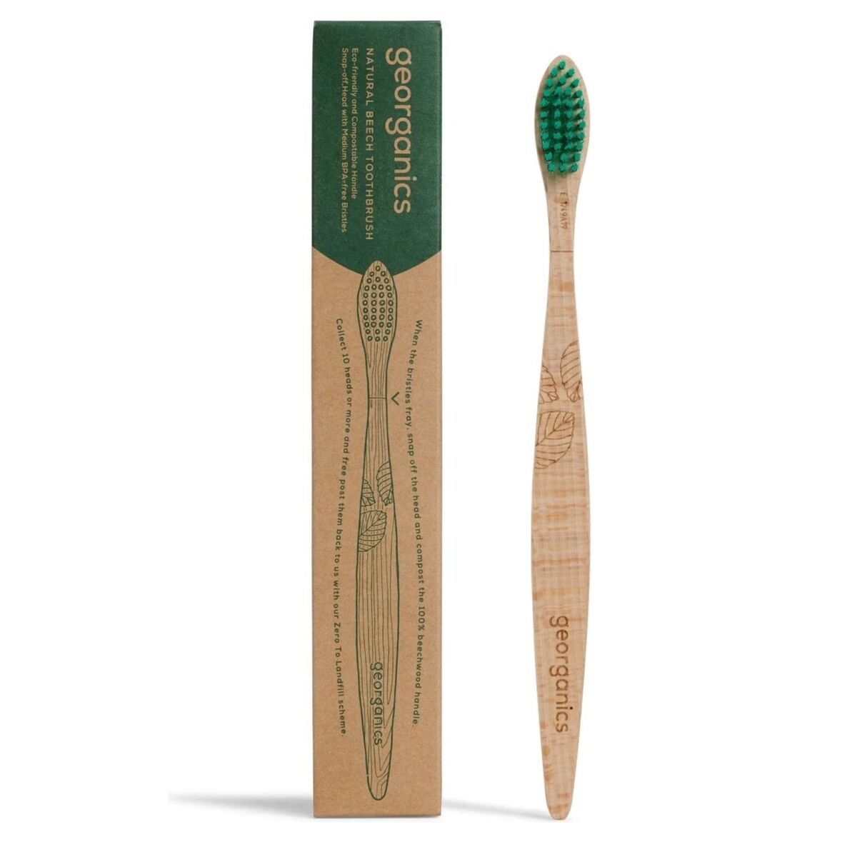 

Brosse à Dents Georganics Medium