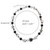 Pearl Hollow Star Pendant Necklace for Women Korean Fashion Punk Clavicle Chain Neckchain Party Jewelry Valentines Day