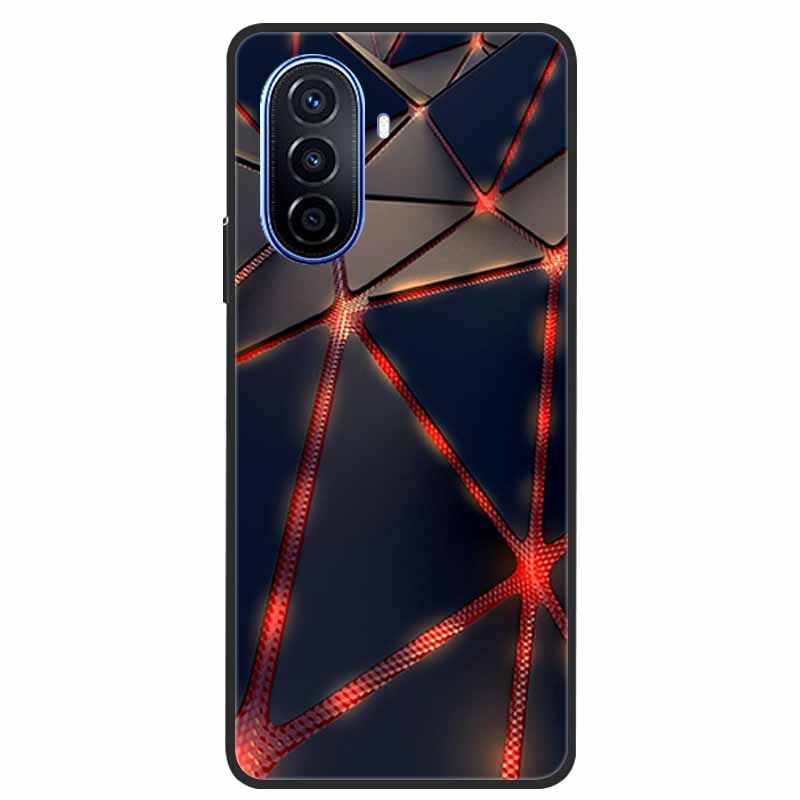 For Huawei Nova Y70 Plus Case Wolf Black Silicone Soft Phone Case For Huawei Nova Y70 Back Cover Case NovaY70 Y 70 Funda Coque
