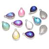 10Pcs Crystal Glass Charms Pendants Water Drop Shape Charms for DIY Necklace Earrings Pendant Beads Jewelry Making Accessories