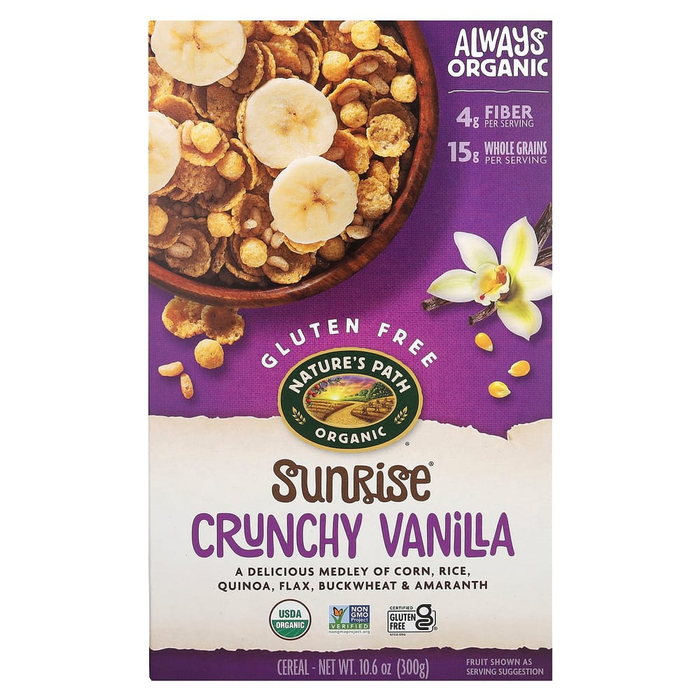 Nature s Path Sunrise Cereal Crunch Vanilla, 300g (10.6oz)