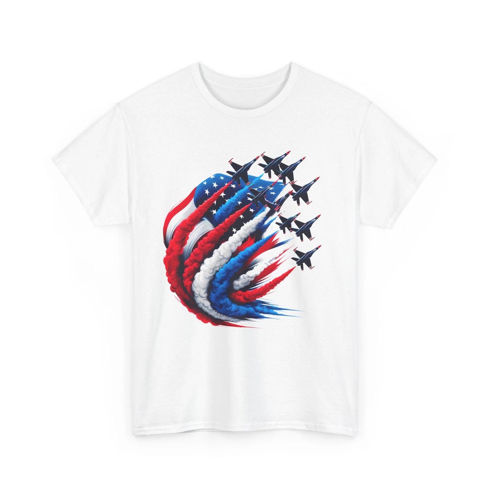 

Stars & Stripes T-Shirt | Perfect for 4th of July & Veterans | USA Shirt 3XL