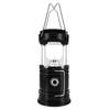Solar Multifunctional Handheld Camping Lamp Tent Lamp LED Portable Flashlight Portable Waterproof Emergency Powered Work Light