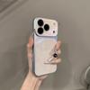 Glitter Large Window Gradient Case for For Iphone 17 16 1 Pro Max 14 13 Camera Protector Bling Colorful Shockproof Cover