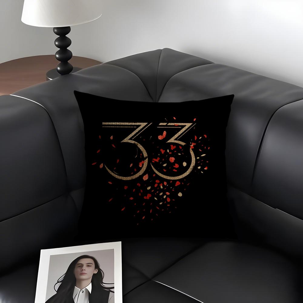 C-Clair Obscurr Expedition 33 Cushion Cover Natural Linen Organic Fabric Double-Sided Printing Sofa Home Decor Gift Pillow Case