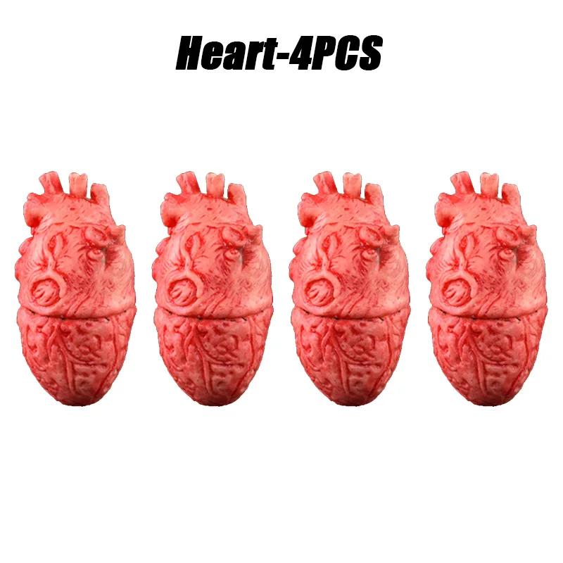 Halloween Ornament Human Biological Limbs Decoration Hands Feet Brains and Hearts Halloween Haunted House Decorations Supplies