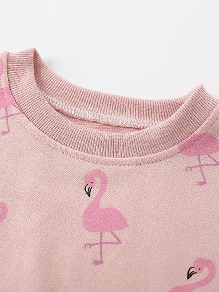 Children's Clothing, Girls' Imitation Mink Heart Cardigan Top, Baby Round Neck Core Spun Yarn Sweater