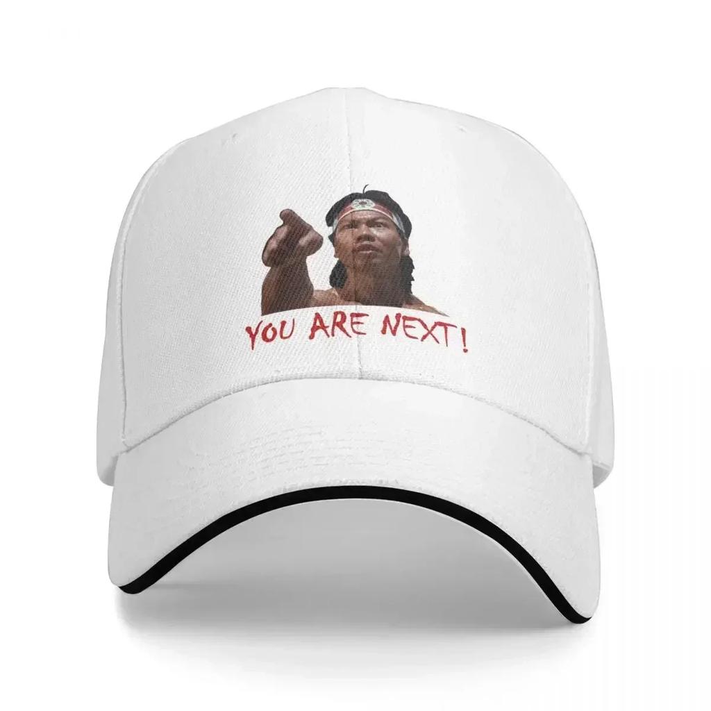 You Are Next Bloodsport Chong LiBolo YeungCap Baseball Cap derby hat F Snap Back Hat beach hat Hats For Unisex Womens