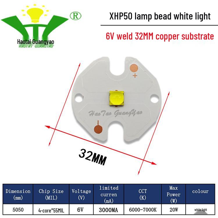 Imitation CREE XHP50 2nd Gen 5050 LED Chip 20W High Power LED Surface Mount Light Source