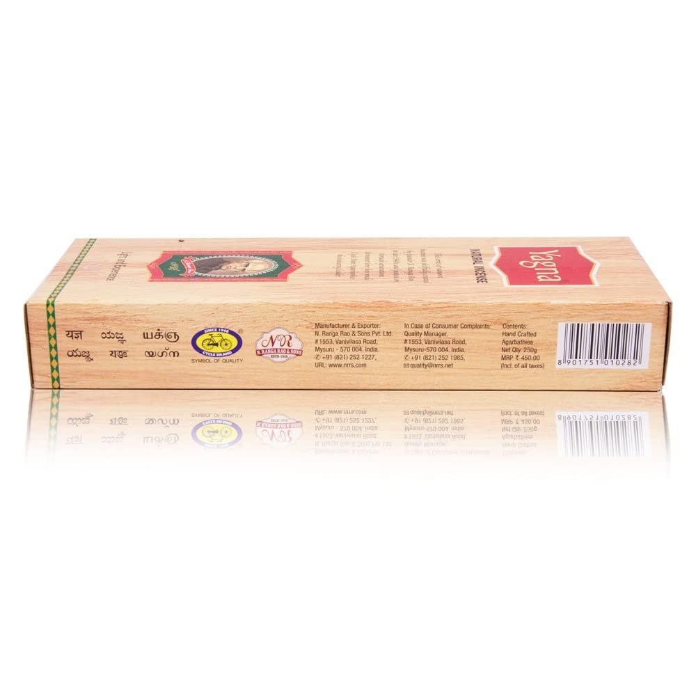 Cycle Pure Yagna Agarbatti Incense Sticks Natural Sandal Floral Fragrance for Puja Havan Meditation  Pack of 2 (250gm/156 Nos per pack)