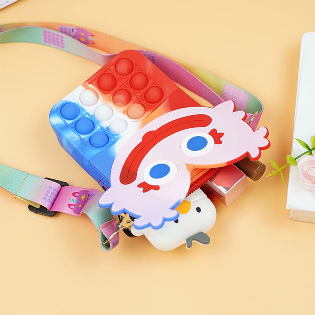 Push Toy Coin Purse ,Bubble Toy Stress Relief Toys For Adult Kids