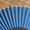 Aluminum Fan for Alloy Durable Metal Popular Cotton Fashionable Metal Fireworks Overseas Heatwave SMT097 Plain Blue [Ogimando] Men, Fan, Fan, Men's
