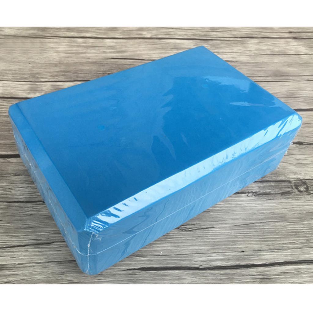 

EVA Йога Пробковый блок Пилатес Пена Кирпич Домашний стрейч Тренажерный зал Фитнес Инструмент для упражнений синий