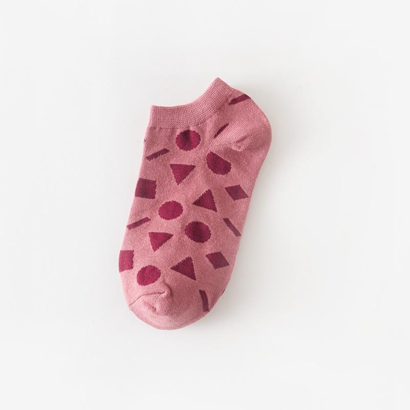 Lady Fashion Wind Pineapple Bird Poached Egg Cow Cartoon Colorful Cotton Sock Girls Ankle Socks