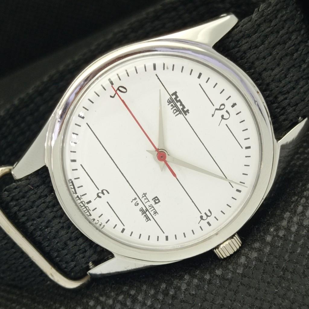 

Б/У HMT JANATA индийские мужские механические часы a306928-1 Sku583e-a306928