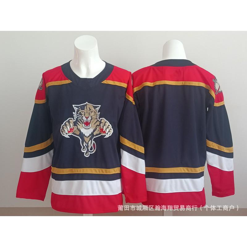 Maglia da Hockey su Ghiaccio da Uomo Leopard Team Numero Ricamato Personalizzato 16 63 19 72 Abbigliamento Sportivo Giocatori Adulti