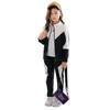 [ANGELCITY] Girls' Cotton Tracksuit Set (Top and Bottom) - Simple, Stylish, for Girls, Long-Sleeved Sweatshirt, Sportswear, Hoodie, Junior Outerwear,