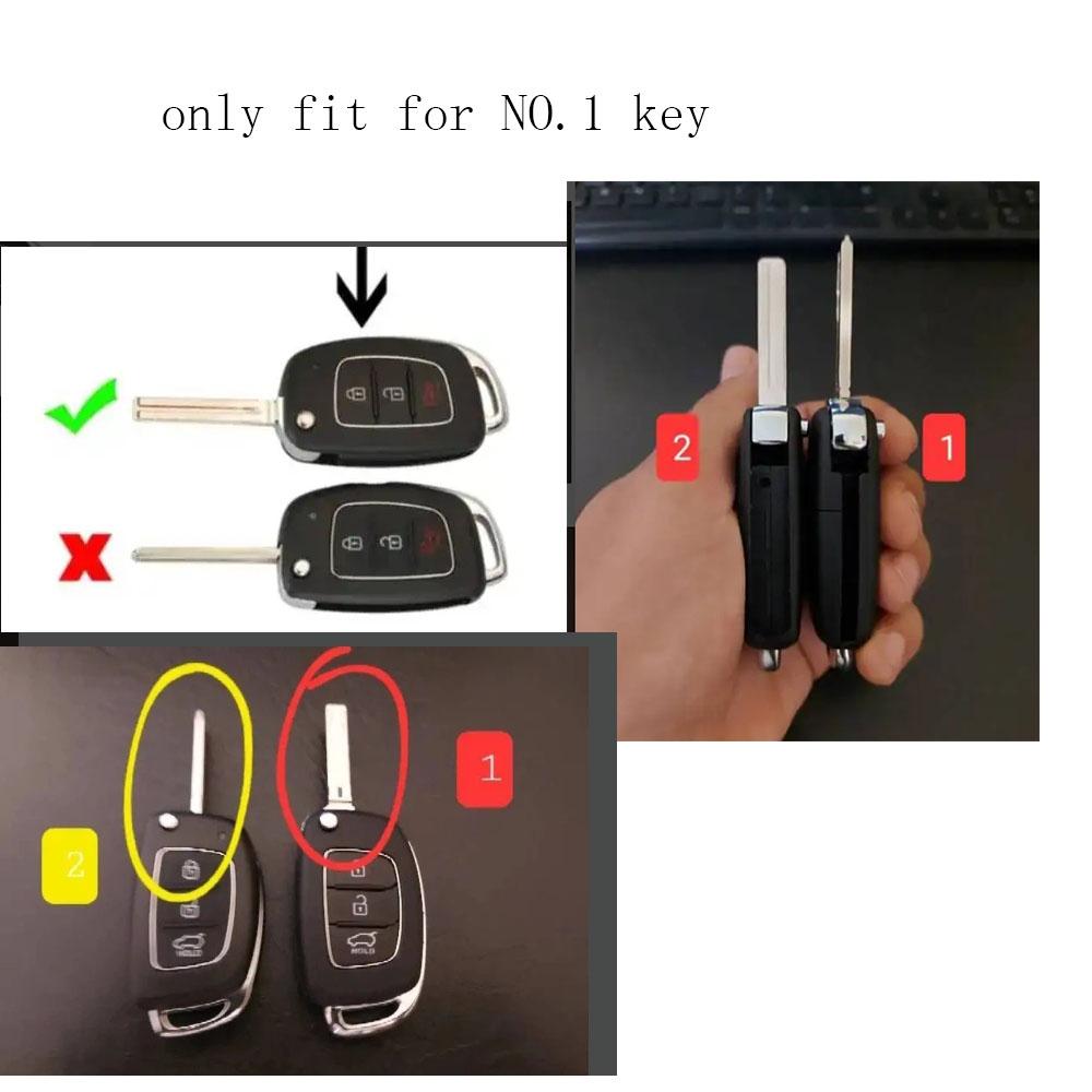 ZAD 3button Silicone Rubber Car Key Case Cover for Hyundai Accent I20 I30 I40 I45 IX35 Mistra Sonata Tucson Verna Key Case
